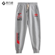 TOYOTA Car modification enthusiasts  pants Car Performance Racing Department TRD Men's Casual High-q