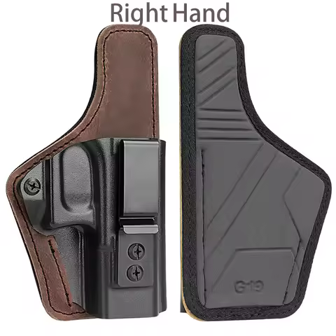 Tactical Gun Holster Concealed Carry IWB Holster Right Hand Pistol Holster Handgun Holder for Glock 