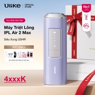 (New) Ulike Air 2 Max Purple Aurora Hair Removal Machine - Cold removal IPL Technology with Sapphire