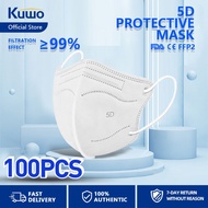 50PCS KN95 5D Mask Butterfly 5ply Protective Reusable Unobstructed Breathing 5Layer 5D Face Mask