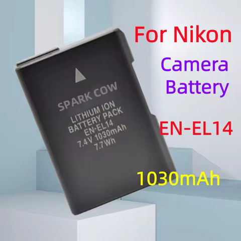 High quality EN-EL14 EL14 Battery or Charger For Nikon Camera D5500 D5300 D5200 D3200 D3300 D5100 P7