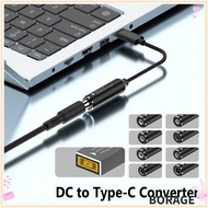 BORAG Converter 5v 9v 12v Laptop Charger Connector DC to Type C for //