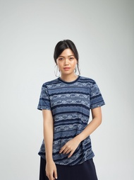 QueenCows เสื้อให้นม Zeno Cotton T-Shirt (Navy)