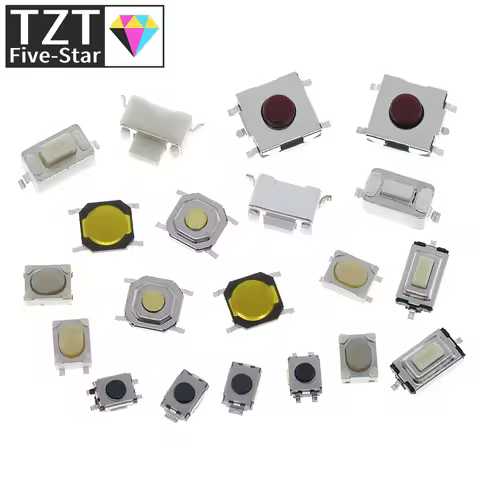 10PCS 3*6 3*4 4*4 SMD Tactile Tact Push Button Switch 2Pin 4Pin Touch Micro Switch 3x4x2 3x6x4.3 3x6