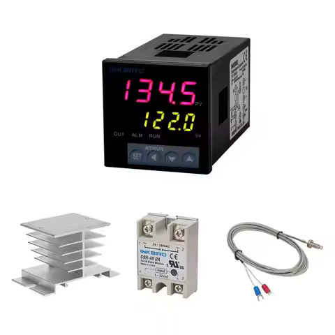 INKBIRD ITC-106VH PID Temperature Controller with K Sensor AC100 to 240V Temperature Thermostat for 