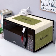 Beautiful Grans Microwave Oven Anti-dust Cover Oil-Proof Oven Special Cover Cloth Cover Towel Cover 