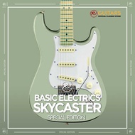 RJ Basic Electrics - Skycaster Electric Guitar Sss/Hss/Left Handed With Bag, Cable, Strap