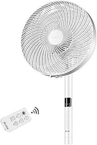 SMLZV Pedestal Fan Adjustable 3-Speed Control Standing Fan Floor Shop Garage with Remote Control