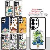 Toy Story 5 Buzz Lightyear & Alien Casetify Samsung Acrylic Magnetic Phone Case Suitable for Samsung