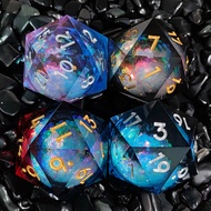 D20 Single Dice 35mm, 20 Sided DND Dice, Resin Jumbo D20 D&D Polyhedral Dice Larg Dungeons & Dragons