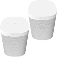 Sonos Two Room Set One SL - The Powerful Microphone-Free Speaker for Music and More - White