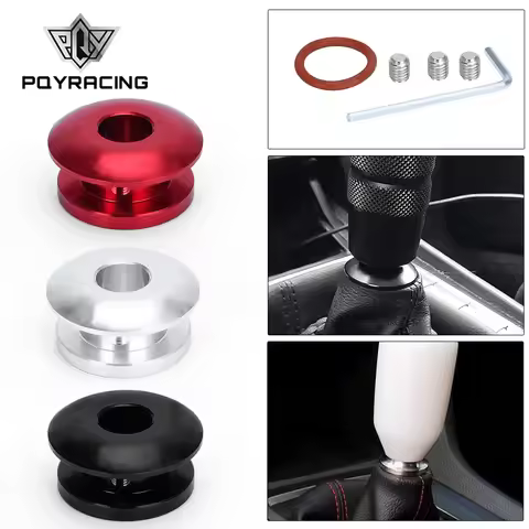 Universal Shift Knob Stopper Shifting Head Limiter Fixed Base Gear Head Buckle Aluminum Car Gear Kno