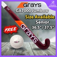 Grays GX7000 GX 7000 Jumbow Composite Hockey Stick Kayu Hoki Trident Dimple Hockey Ball Bola Hoki Grays Rogue Flash 300