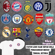 MINIMAL (Minimum Order 10 pcs) Selling Dtf Screen Printing Logo Patches, Football Logos, Printed Foo
