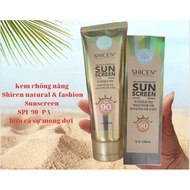 Shicen Natural Sunscreen & fashion Sunscreen SPF 90+pa++++ 130ml