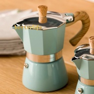 Italian Moka Espresso Coffee Maker Aluminum Coffee Espresso Makers  Percolator Stove Top Pot 150/300ML Small Kitchen Appliances