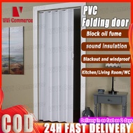 Accordion Sliding Door PVC door for room Suitable Folding Door for bathroom kitchen warehouse Simple