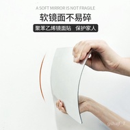 ST-🚢Wholesale Bathroom Mirror Wall Self-Adhesive Hd Acrylic Soft Mirror Toilet Toilet Punch-Free Mirror Patch ERED