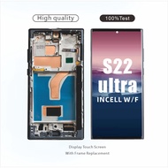 For Samsung Galaxy S22 Ultra 5G SM-S908E S908B S908B/DS 908U,908U1 S908N LCD Display Touch Screen Wi