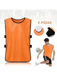 Pack 5 Casacas Chaleco Entrenamiento Deportivo Futbol