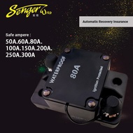 Car Self-Recovery Fuse Holder Recoverable Circuit Breaker Automatic Switch Fuse Holder 30A-300A