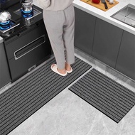 Kitchen Mat Long Kitchen Mat Door Mat Household Kitchen Mat Absorbent Oil Absorbent Mat Carpet Mat C