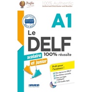Le DELF scolaire et junior A1 2018 100 % REUSSITE book + Audio MP3 : 9782278090761 ( 100% Authentic 