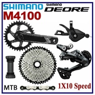 SHIMANO Deore M4100 10 Speed MTB Groupset 165MM/170MM 1x10 Speed Groupset