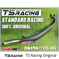 TS RACING STANDARD RACING EKZOS/ Dinamik Y110 Y100 SS2 Y125Z RXZ RG RGV TXR Suzuki Best Std Open Exhaust pipe silencer