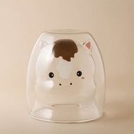 小馬雙層玻璃杯