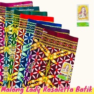 Malong Lady Rosaletta/ Original Malong Batik/ Tribal/ Ethnic Batik/ Tube Batik