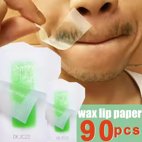 Natural Wax Lip Hair Removal Strips Kit Professional Hair Removal Wax Paper for Leg Body Face Effici