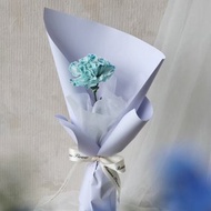 藝術染康乃馨 3色 單朵鮮花束 2025母親節