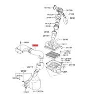 Stable performance- <br>282102E100 Car Air Cleaner Intake Duct Tube Hose for 2.0L for 2.0L 05-10