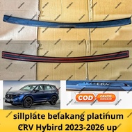 Rear sillplate Honda CRV 2023 2024 2026 Hybrid Platinum