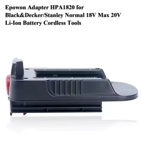 20V Battery Conversion Adapter for Black Decker 18V Ni-Mh for Black Decker/Stanley/Porter Cable 20V 