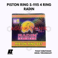 ⁠Piston S-1115Ring / S1115 4 SekerRing RadinRing