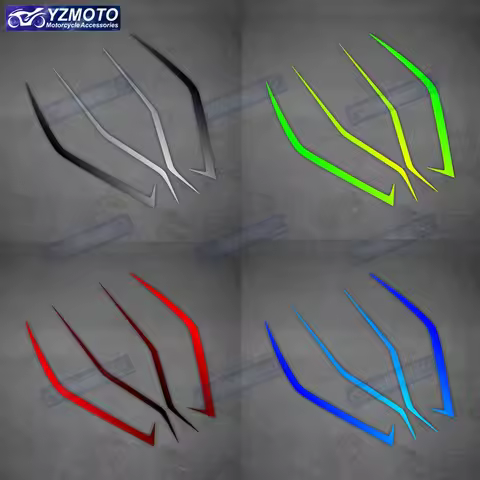For Kawasaki NINJA400 Ninja 400 H2 H2SX Motorcycle Sticker Head Line Fairing Decal Decorative Pull F