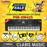 Yamaha PSR-EW425 76-KEYS Portable Keyboard -NEW UNIT! (PSR-EW425 / PSREW425)-PKG