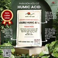 Phân bón HUMIC USA QVA HUMIC ACID Kích Rễ Mỹ hàng chính hãng (gói 1KG)