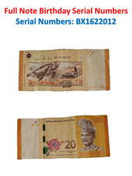 Duit Lama Extremely rare collectible and valuable Tarikh Penuh Harijadi 16hb January 2012 Malaysia R