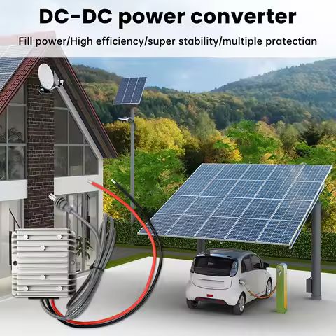 DC-DC 12/24V to 57V 4.5A Power Supply Adapter Boost Power Module IP67 Waterproof Step Up Converter f