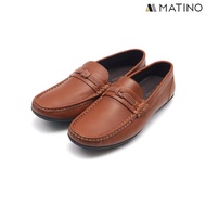 MATINO SHOES รองเท้าชายหนังแท้ รุ่น MC/S 2206 BLACK/BROWN