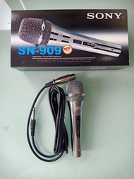 [top sanitary] Microphone SN-909 / Microphone Kabel  SN-909 / Microphone SN-909 Warna SILVER