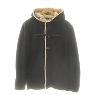 Coat Duffle beige navy Direct from Japan Secondhand