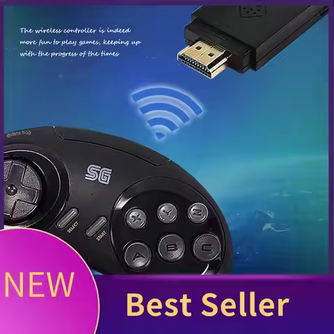 HFES Y2 SG Retro Wireless Video Game Console For Sega Mega Drive 2 For Sega NES Video Game Controlle