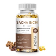 iMATCHME Sacha Inchi Capsule 500mg Cholesterol Levels Blood Pressure Heart and Brain Health Memory Support Vegan For Men &amp; Woman
