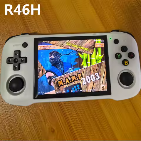 FLLBW 4.2 Inch IPS R46H Retro Handheld Game Console Open-Source Built-in WIFI Screen Pocket Video Mo