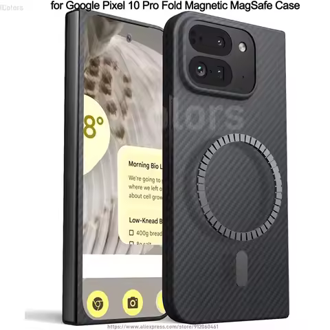 for Google Pixel 10 Pro Fold Magnetic MagSafe Case Aramid Carbon Fiber Case Ultra thin Lightweight A