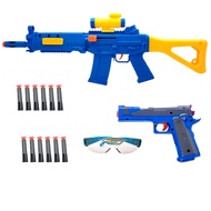 Fire Power Blaster Gun Air Nerf Toy Soft Bullet Gun Bundle Toys for Boys